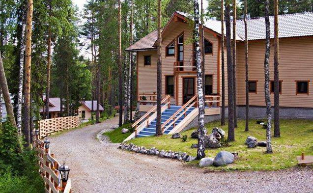 Rekreation baser på Karelia samozero